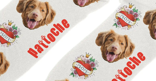 Cadeau fête des mères original : les chaussettes personnalisées Love Mum qui font fondre les mamans